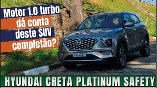 AVALIAÇÃO – Creta Platinum Safety se destaca como SUV completo com motor 1.0 turbo