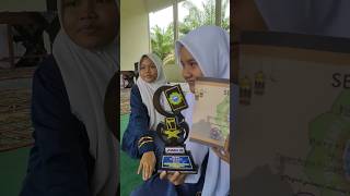 Salfok sama ikon Thropy nya #lomba #isramiraj #smp