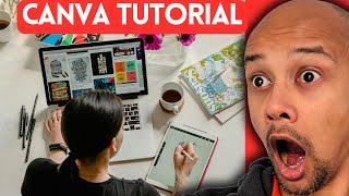 How To Make a YouTube Channel Logo In Canva EASY Guide