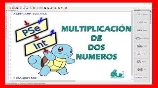 APRENDE PSEINT DESDE CERO 2021 -MULTIPLICACION DE DOS NUMEROS