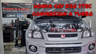 CONVERSION A TURBO HONDA CRV B20 VTEC