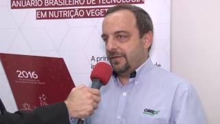 Entrevista do diretor Técnico de Fert. Foliares e Biofertilizantes, Marcelo M. Santos, da Abisolo