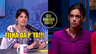 POLÊMICA!!! Mariana Cabral chama Alane Dias de “filha da p*ta” durante o “Mesacast” do BBB 24