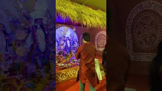 Durga pooja ready wd avinashmukherji mini insta vlog 1min vlog reels #avinashmukherjee