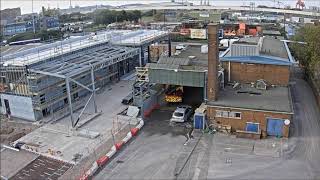 Avonmouth Fire Station Timelapse Oct 2020