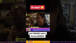 LO ÚLTIMO 🚨 Karla TARAZONA se casará con Christian Domínguez