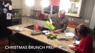 Christmas Brunch prep