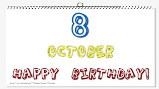 8 October Special New Birthday Status Video , happy birthday wishes, birthday msg quotes जन्मदिन