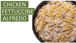 Chicken Fettuccine Alfredo Recipe - Easy Dinner