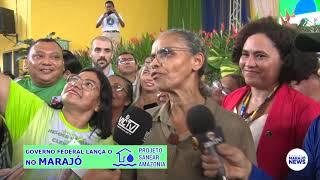 LANÇAMENTO DO PROJETO FEDERAL SANER AMAZÔNIA NO MARAJÓ