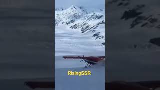 Aircraft take off #alaska #snowmountain #aircraft