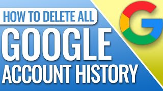 How to Delete All Google Activity History #delete #activity #history #google #