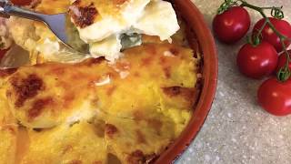 غراتان بطاطا Gratin de pomme de terre.