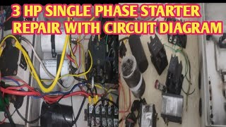 Single Phase Motor Starter Explained #dol starter