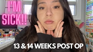 13 & 14 WEEKS POST OP | RNY | GASTRIC BYPASS | SUPER SICK