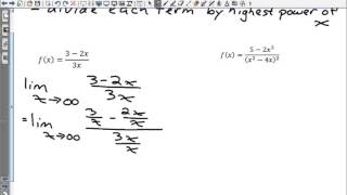 9 10 E Infinite Limits   3 horizontal asymptotes