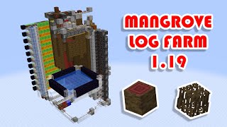 Automatic Mangrove Tree Farm | Minecraft 1.19 (READ DESCRIPTION)