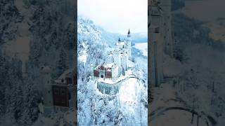 "Fantasy palace in the real world.""Neuschwanstein Castle (Germany)."