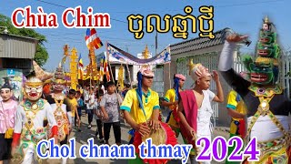 Diễu Hành Mahasankran Ngày Tết Chol Chnam Thmay Tại Chùa Chim Trà Vinh 2024