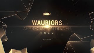 WAUriors  Appreciation Dinner 2022