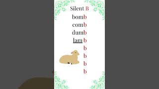 Silent B #shorts #learnenglish #grammar