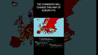 The comments will change this map of europe pt5 #shorts