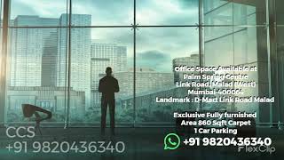 Furnished Office Space On Rent in Mindspace Malad West Call +919820436340