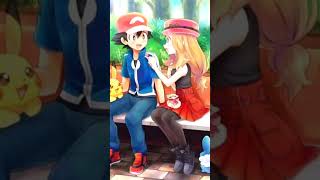 Ash X Serena edit - Ash X Serena love story 💕 - Ash X Serena 🥰 - #ashxserena#pokemonxy#viralshort