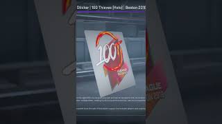 Sticker | 100 Thieves (Holo) | Boston 2018