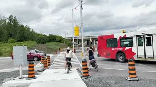 Biking from Bells Corners to Britannia Beach