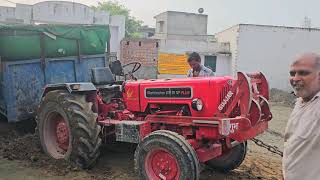 तीन ट्रैक्टरों ने निकाली फुल लोड ट्रॉली #mahindra #mahindralovers #tractor #tractorvideo #rohit