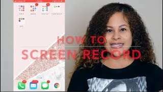 HOW TO Screen Record For Youtube Videos Snapchat Instagram And Facebook