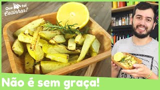 Chuchu na airfryer | CHEGA de comer chuchu sem graça!