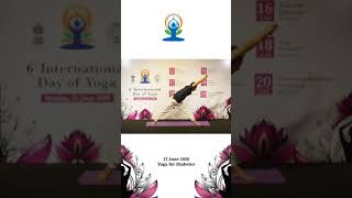 "Yoga for Diabetes" - 6th International Day of Yoga in Bali | 3rd day | 17 June 2020