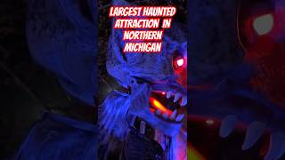 Visiting Screams In The Dark Haunted Attraction In Michigan! Full Tour! #hauntedhouse #hauntedevent