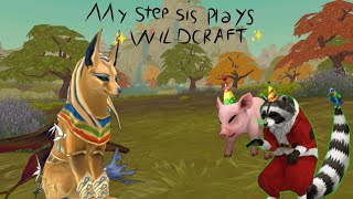 My Step-sister plays ✨️Wildcraft✨️ ||With voices||