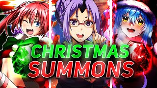 Grand summoners Santa Tensura Summon (1k Paid Gems)