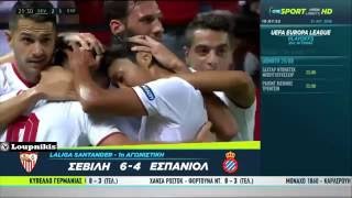 Sevilla FC vs RCD Espanyol 6-4 All Goals and Highlights {20/8/2016}