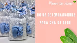 Chá de Bebê: 10 Ideias de Lembrancinhas para fazer em casa! Faça você mesmo - Mamão com Açúcar