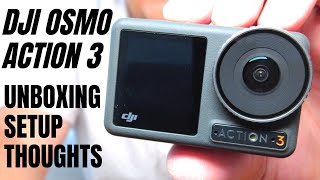 DJI ACTION 3 UNBOXING SETUP REVIEW AND HONEST THOUGHTS #djiaction3 #unboxing #gopro