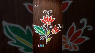 easy rangoli @picasartpage #rangoli #design #shorts #art #viral #easy #artandcraft #youtubeshorts