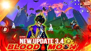 🔴Live New Update 3.4🔥 Exploring New Blood🩸MoOn Awakening Mode🔥 Battlegrounds Mobile India #bgmi #liv