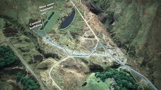 Flyover of the proposed Nenthead mine water treatment scheme