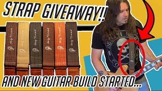 New GIVEAWAY!!  And we start a new guitar build...