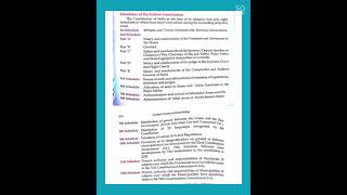 schedules of Indian Constitution#competitiveexams #indianpolityquestions#assamexam2022#lucentgk