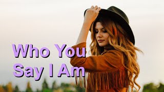 Who You Say I Am - Karaoke Flute Instrumental Reuben Morgan, Benjamin Fielding Hillsong Worship V1