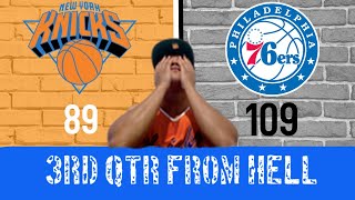 | New York Knicks vs Philadelphia 76ers Recap | ITS GONNA BE A LONG SEASON | POINT GUARD NEEDED...