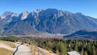 Mittenwald: Große Kranzberg-Runde im Herbst (in 4K)