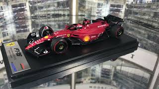 Looksmart 1/43 Charles Leclerc Ferrari F1-75 1st Bahrain Grand Prix 2022