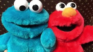 talking laughing elmo cookie monster